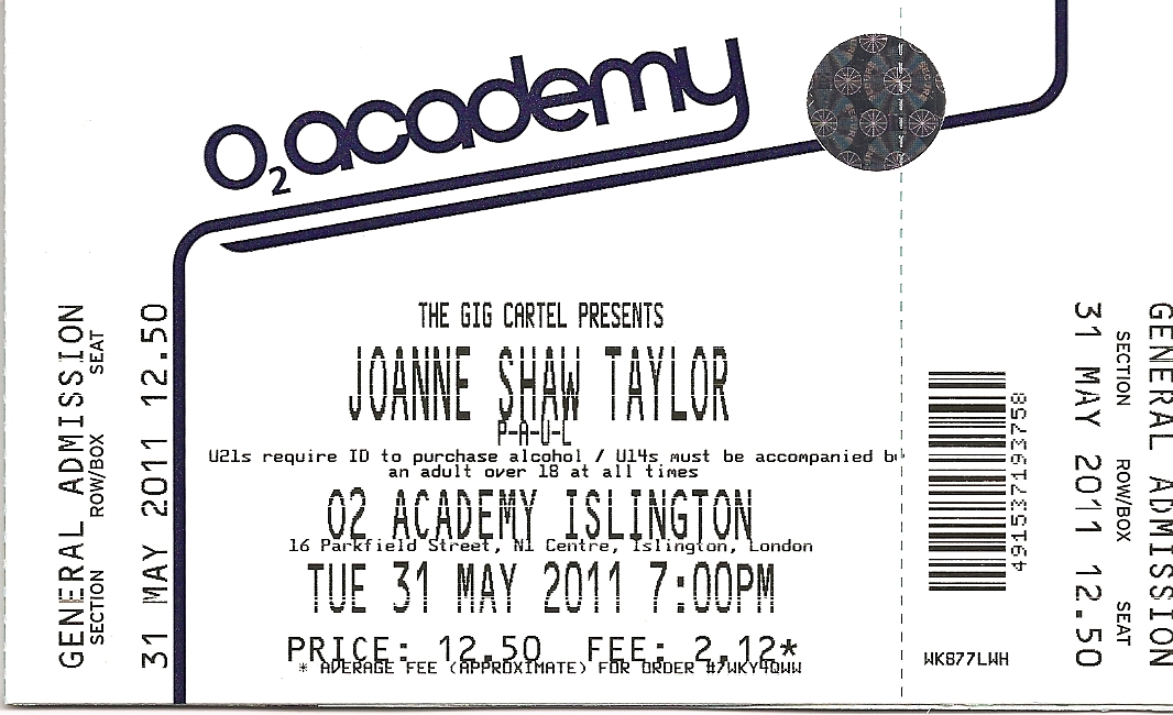 JOANNE SHAW TAYLOR Going Home Jump That Train Time Has Come Watch'Em 
