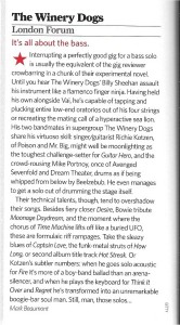 WINERY DOGS REVIEW